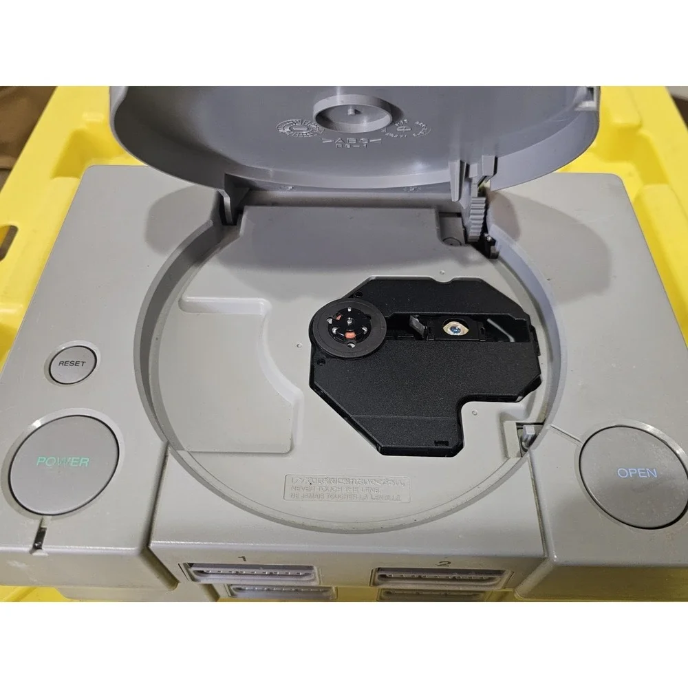 2 Sony PlayStation 1 PS1 SCPH-7501 & SCHP-101 Video Game Console & Extra Optical